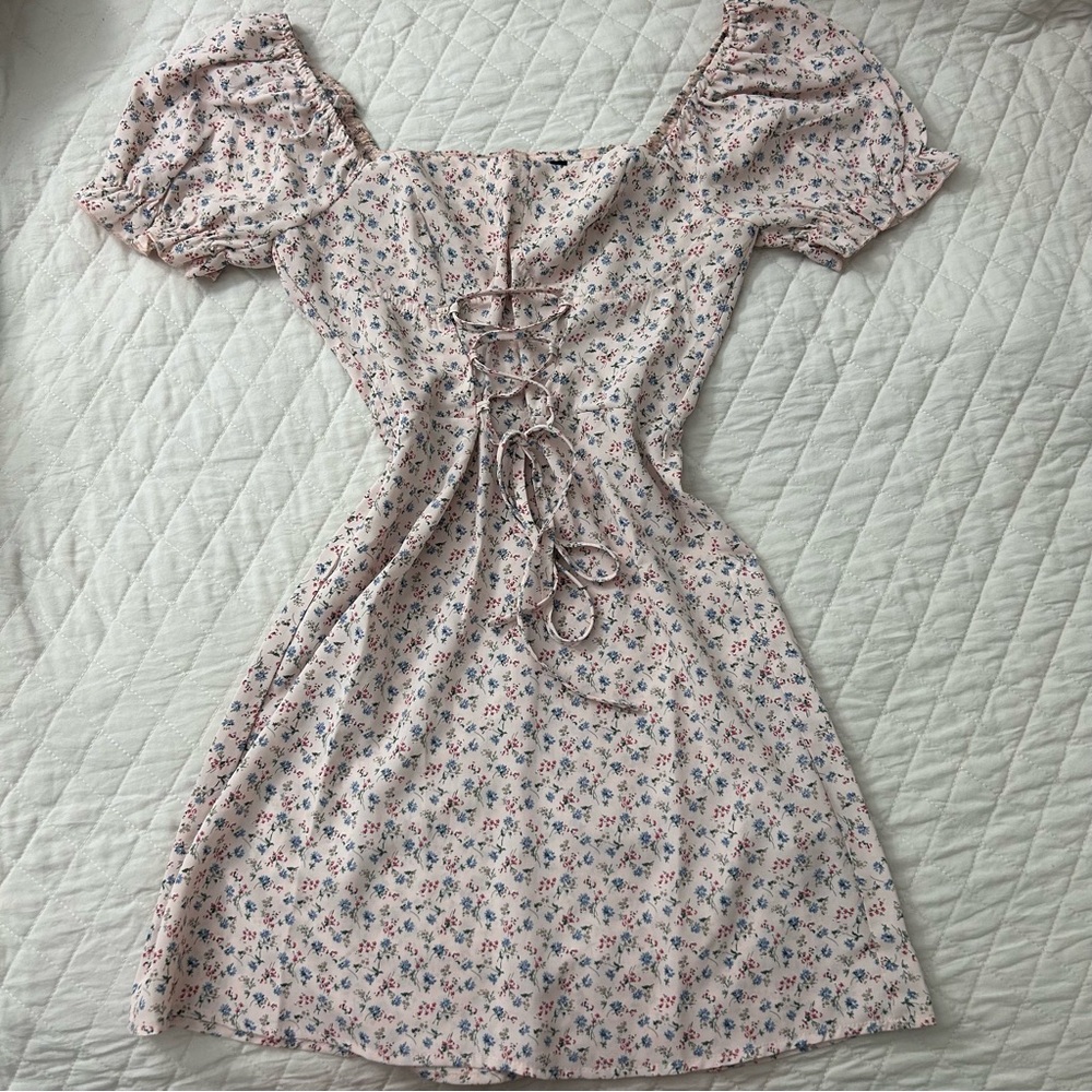 Floral mini dress